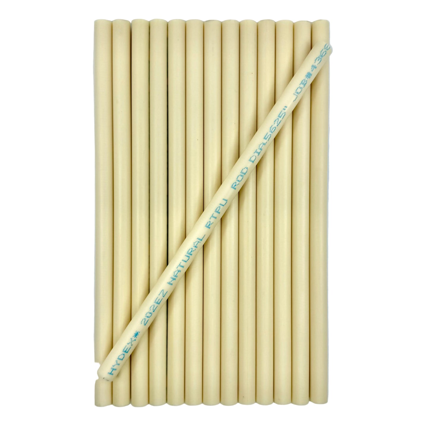 Several Hydex202 rods in 12” lengths for billiards pool cue ferrules.