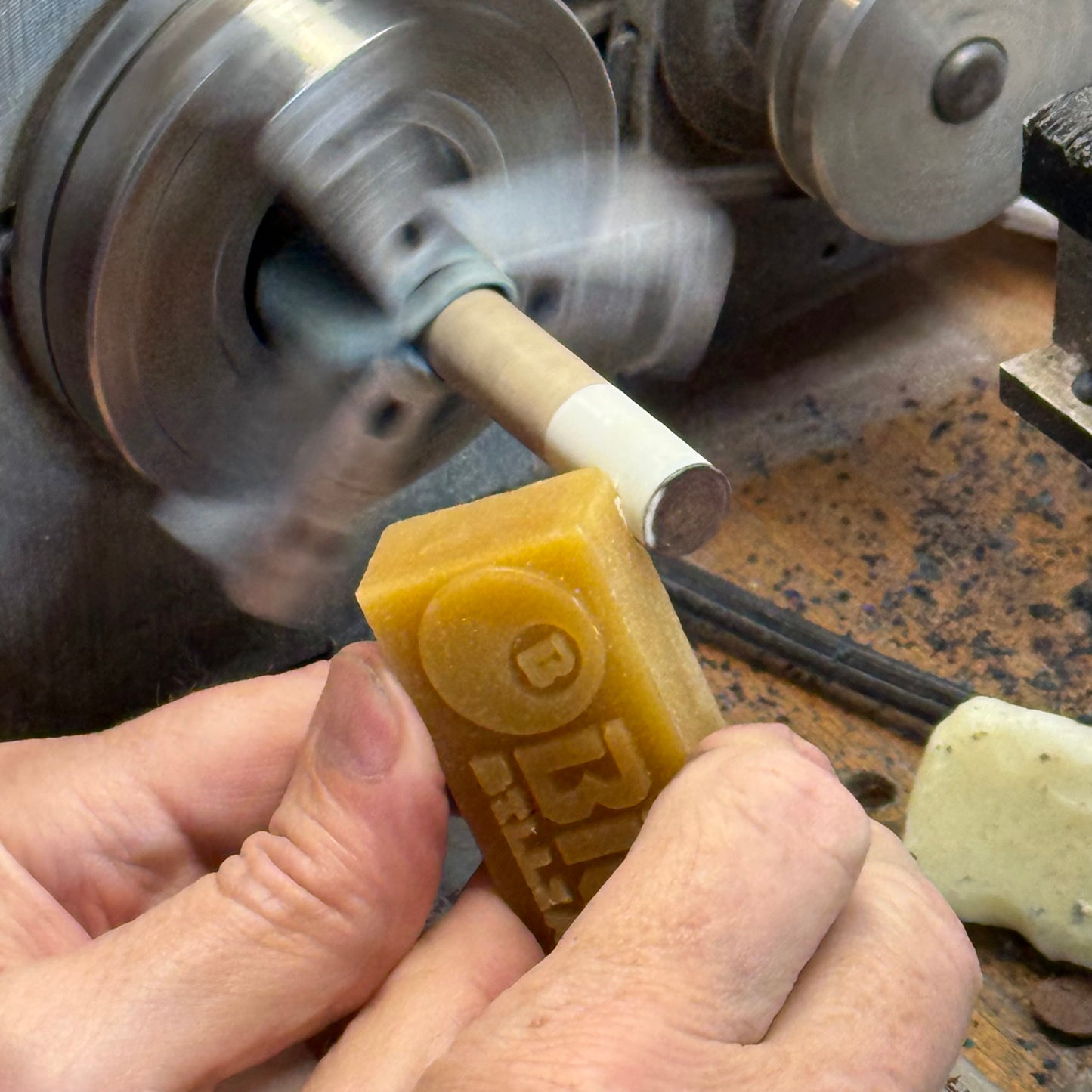 Billiards Beeswax | Bills Billiards | 1.1 oz Bar, 2 ¾” L x 1 ¼” W