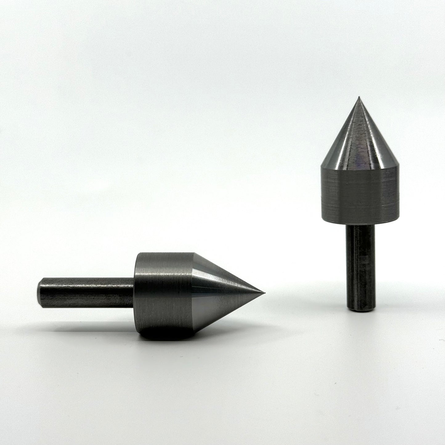 Two Live Center with 1" diameter 60º point, 3/4" shank