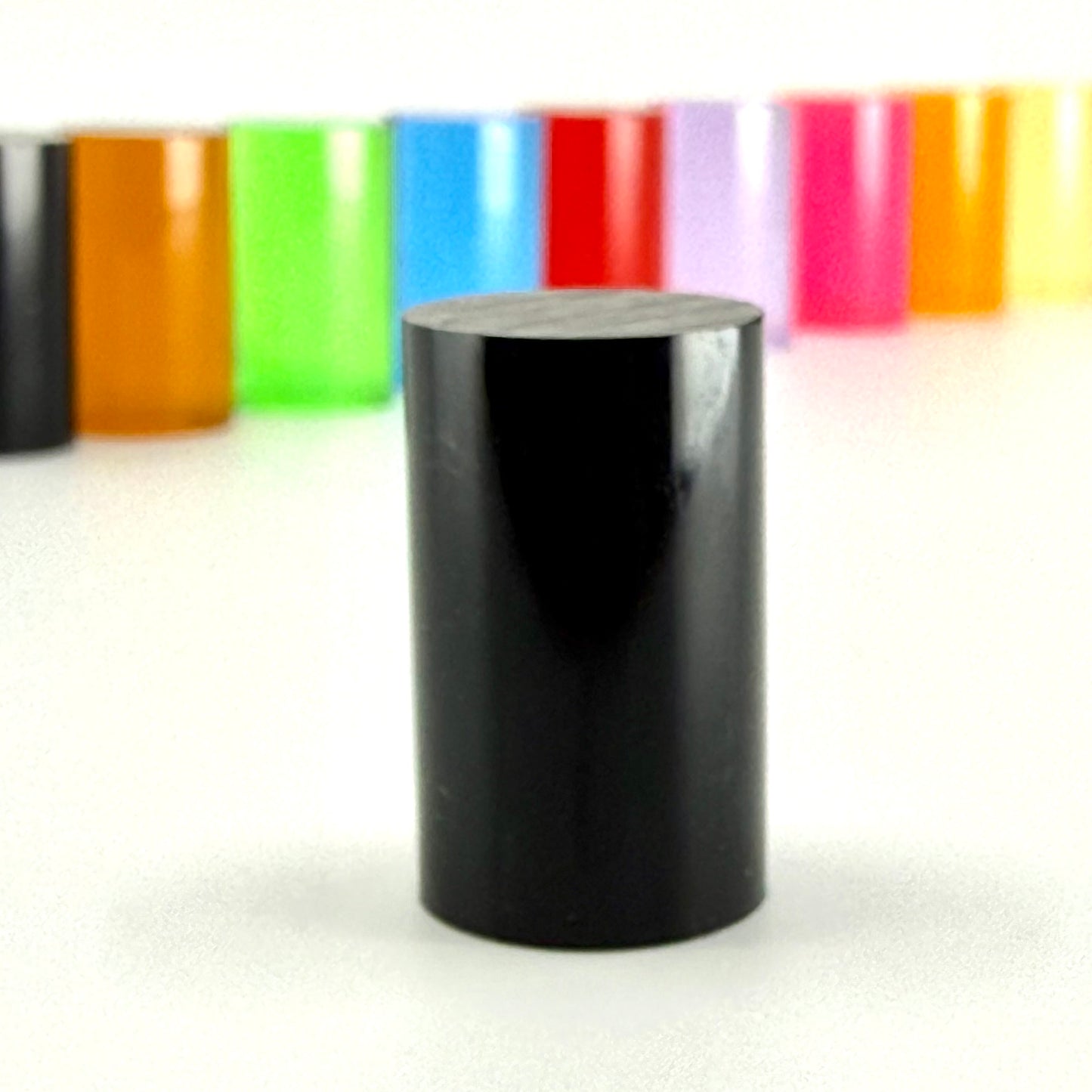 Atomic Acrylic Blackout solid pool cue ferrule, 15mm x 1 inch