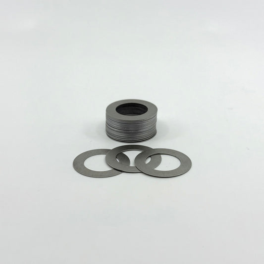 Stack of Aluminum Joint Rings 1.0" OD X .625 ID X .015