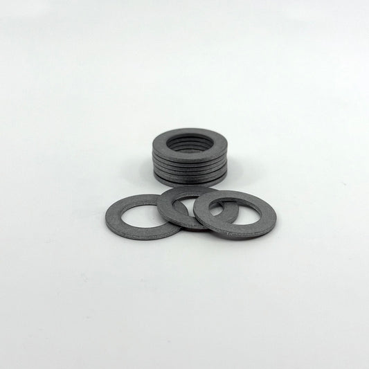 Stack of Aluminum Joint Rings 1.0" OD X .625 ID X .060