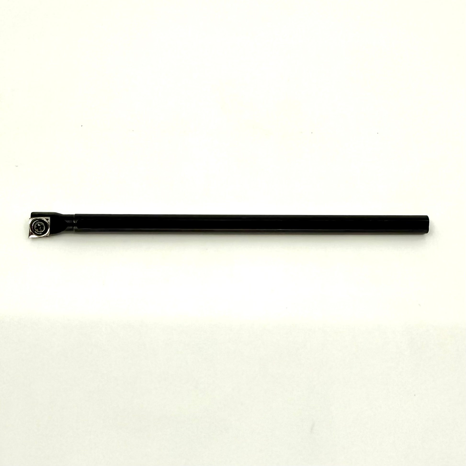 Boring Bar C-Series 6mm 5" length, shown with the insert on white background