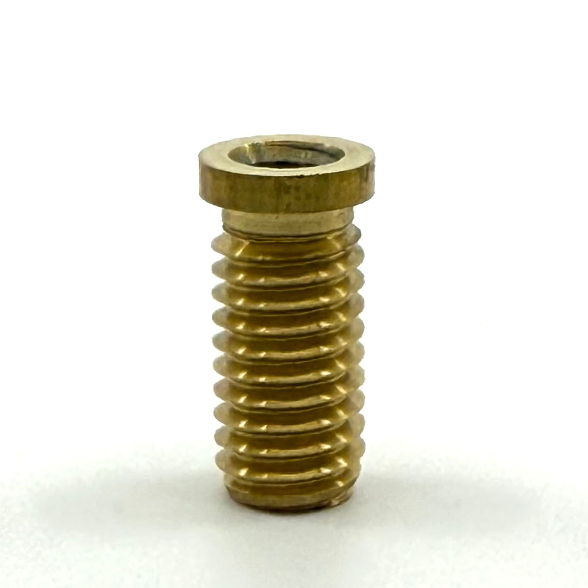 Brass Insert 5/16-14 for Billiards Pool Cue. Side view. 