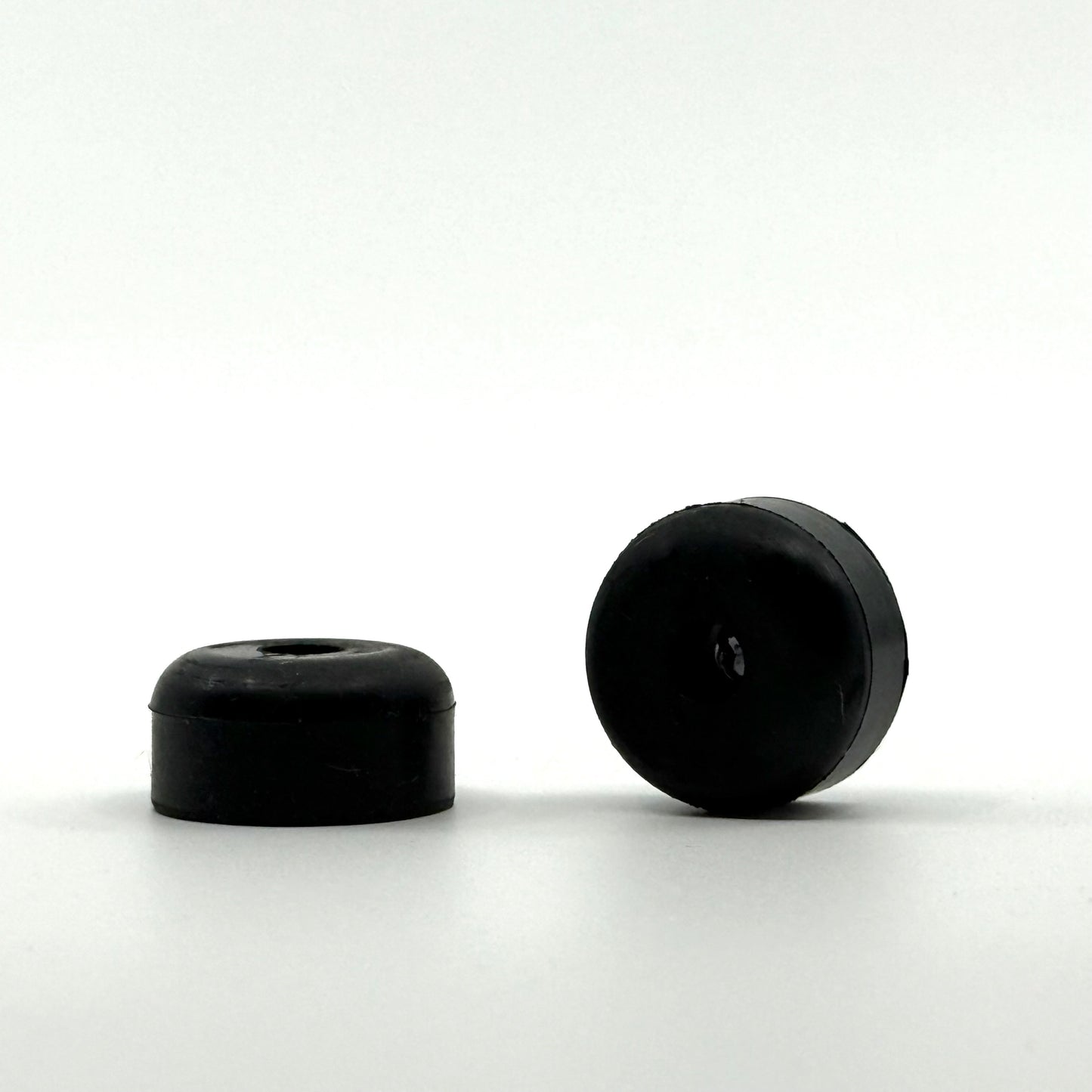 Billiards Pool Cue Bumper. Old Style with recessed washer. Black. 