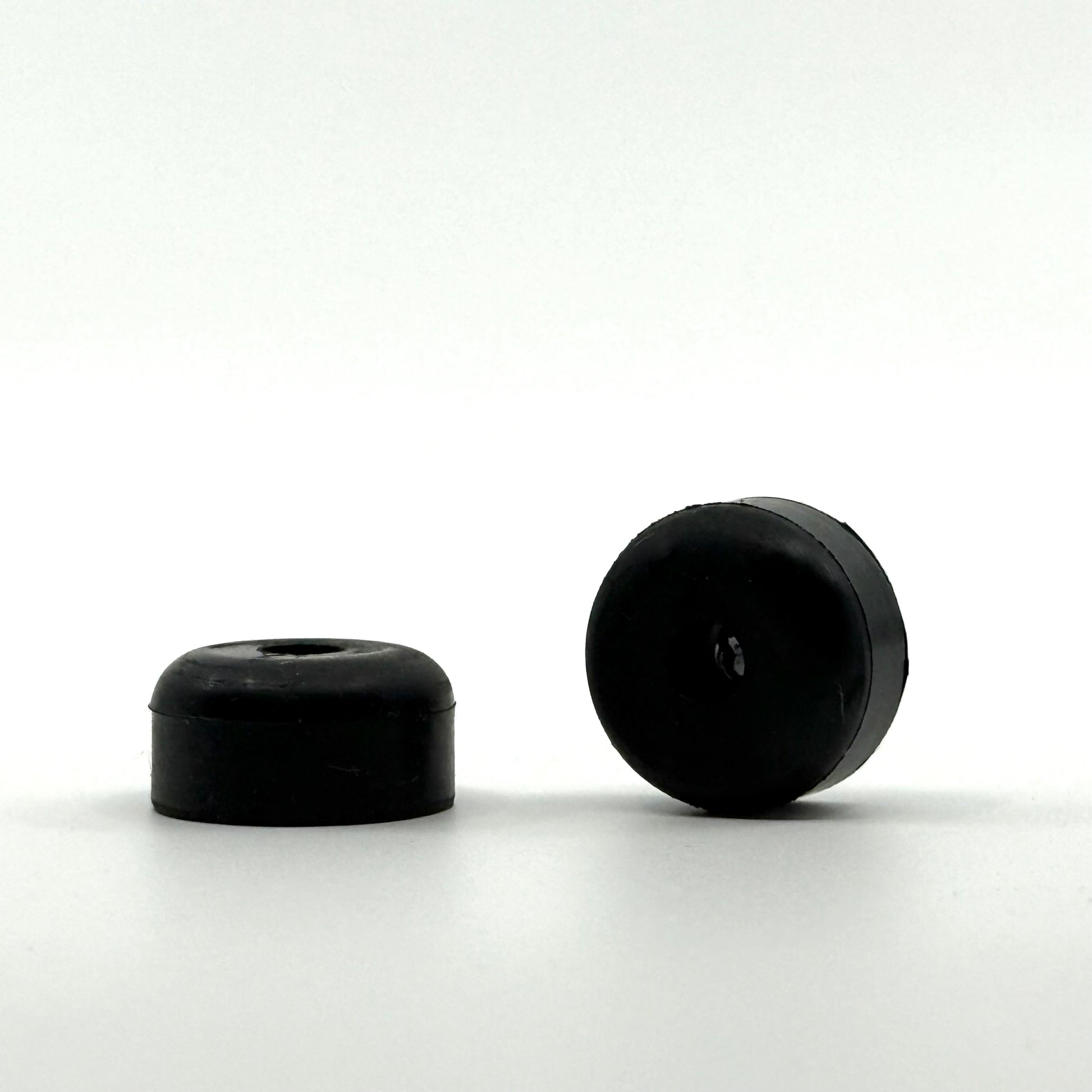 Billiards Pool Cue Bumper. Old Style with recessed washer. Black. 
