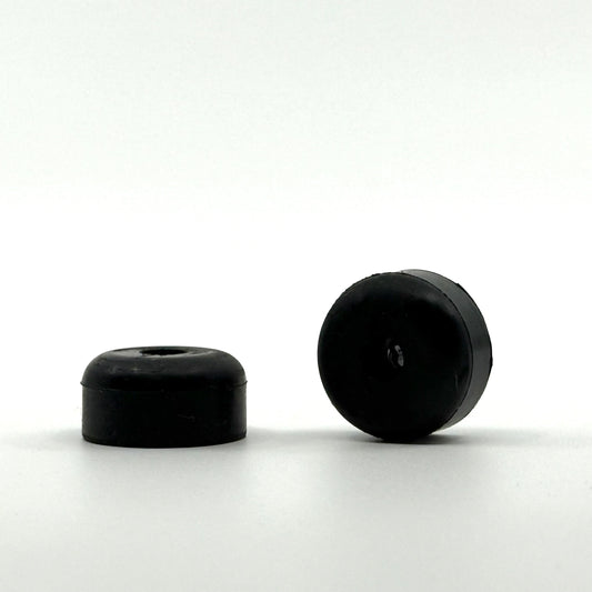 Billiards Pool Cue Bumper. Old Style with recessed washer. Black. 