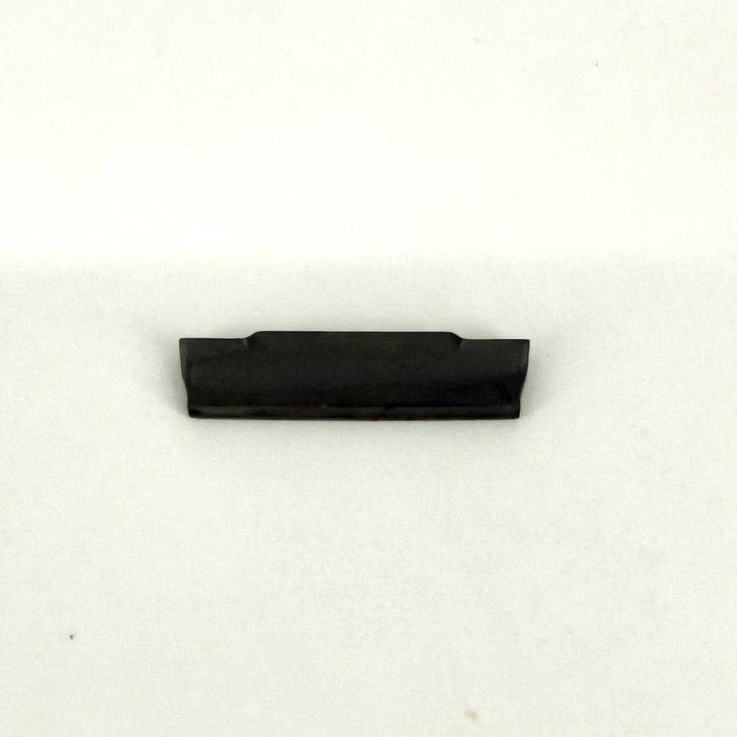 Carbide Blade for Lathe Parting Tool shown on white background