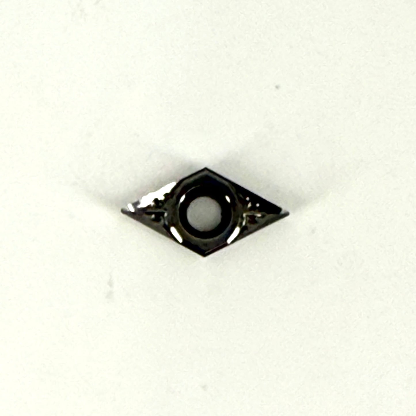 Carbide Insert for _D-Series_Cutting Tool on white background 