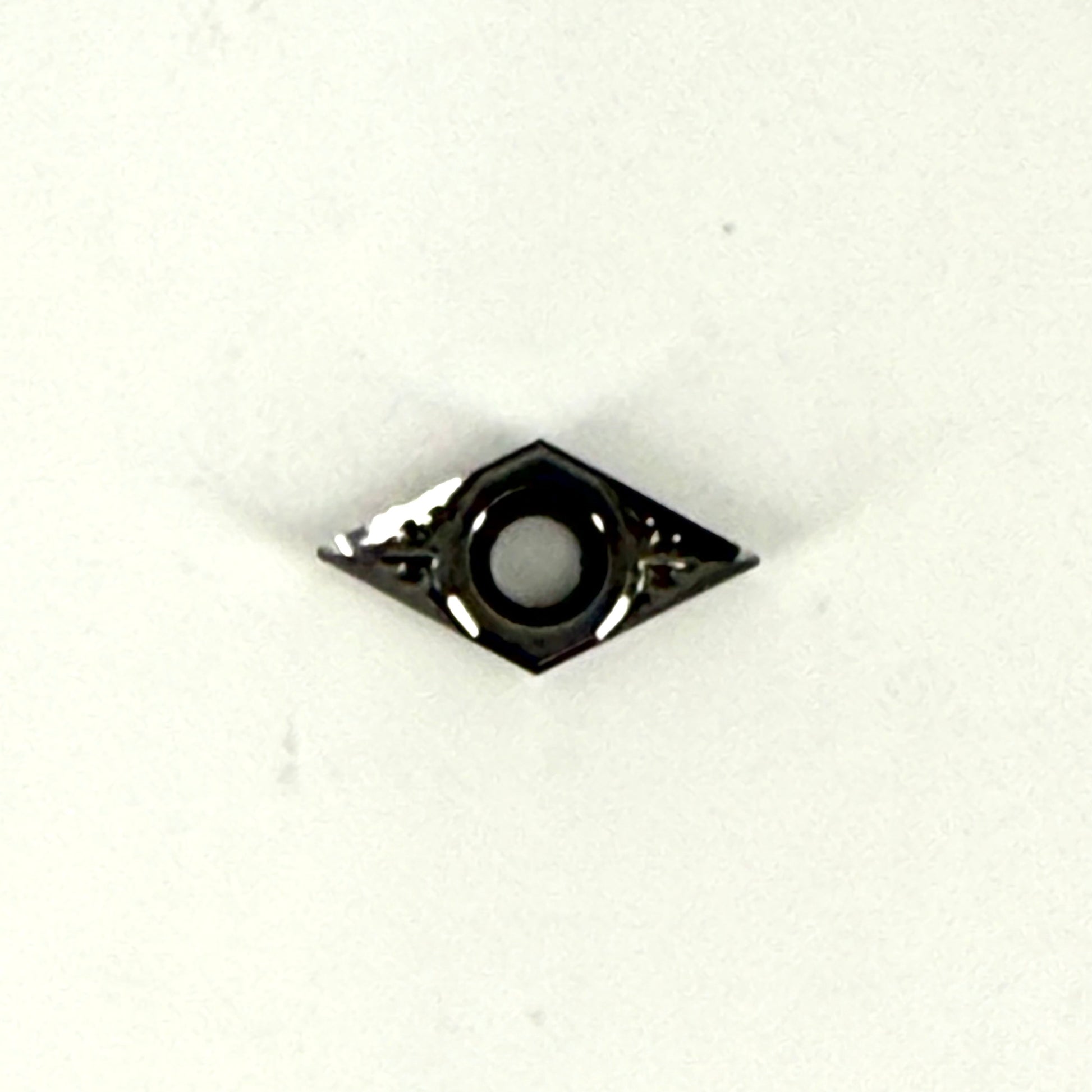 Carbide Insert for _D-Series_Cutting Tool on white background 
