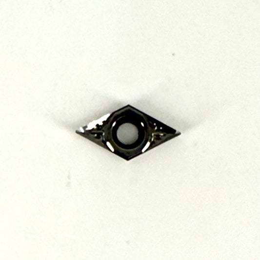 Carbide Insert for _D-Series_Cutting Tool on white background 