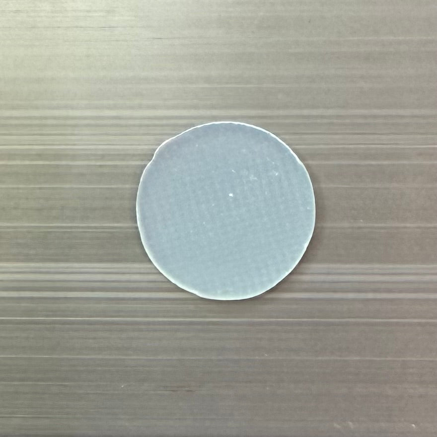 Clear 14mm Pool Cue Firm Fiber Ferrule Pad on Steel 
