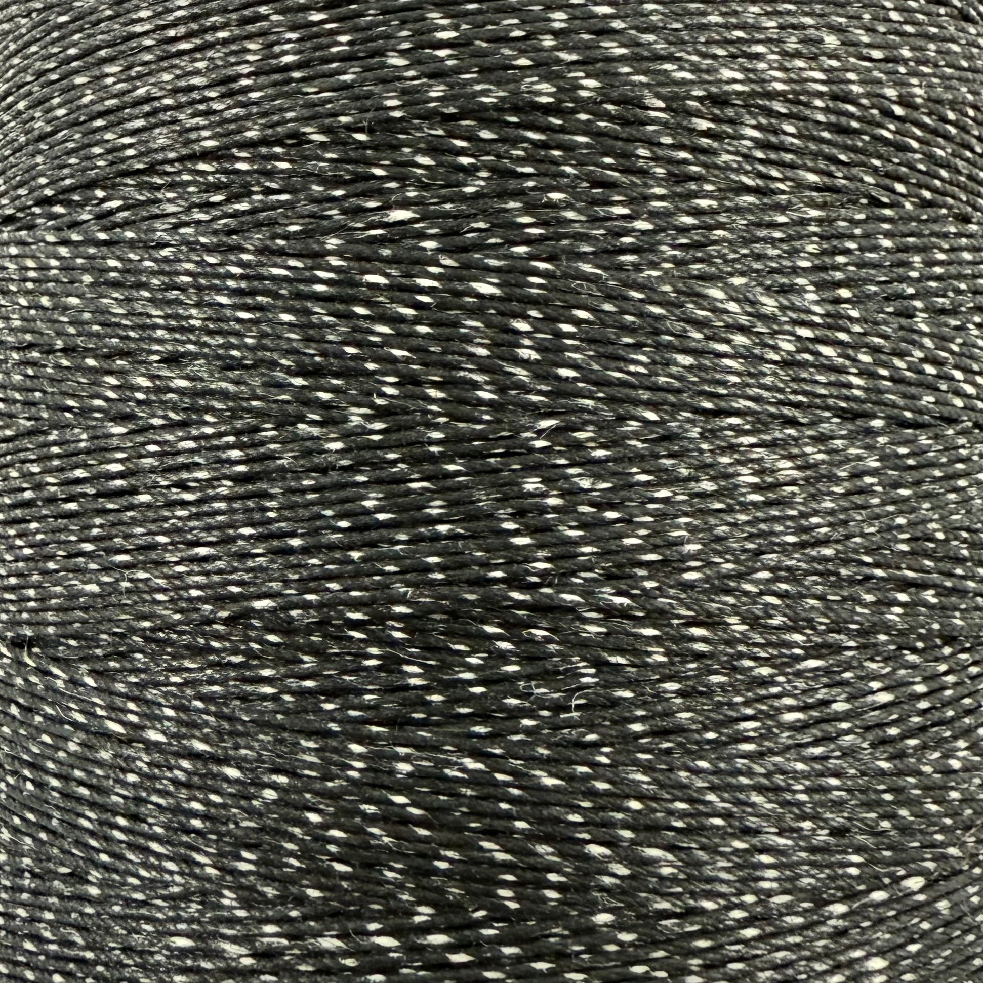 Irish Linen Roll Black / White Thread for Billiard Pool Cues.  