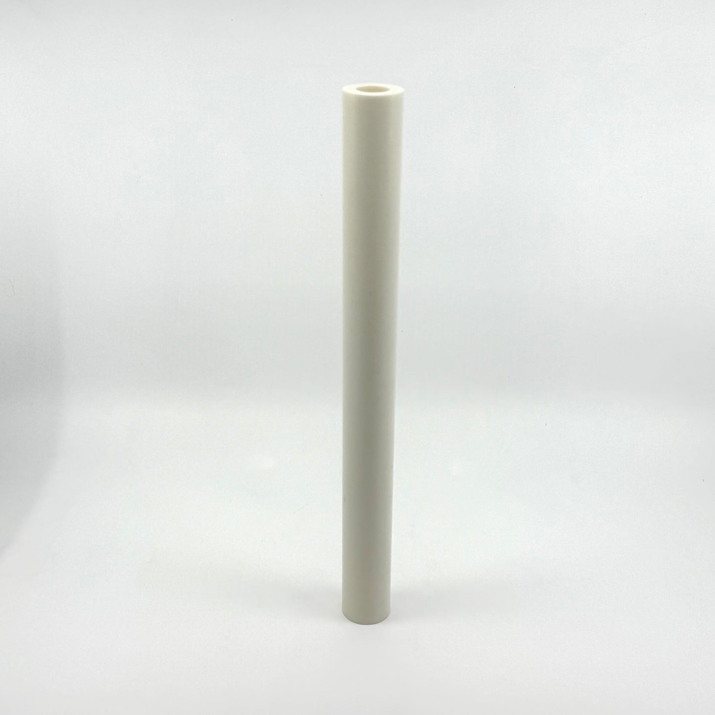 CueForm Classis White Ivory™ Melamine Tube Material 1.125 x .625 x 12" tubes for billiard pool cues. Cue components.