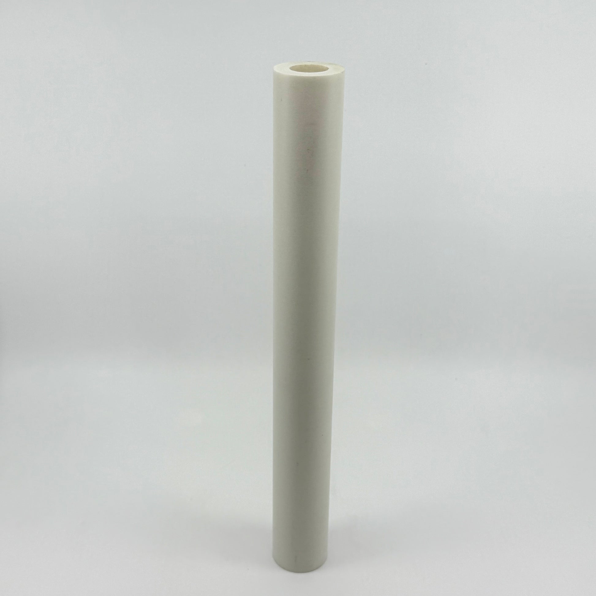 CueForm Classis White Ivory™ Melamine Tube Material 1.375 x .750 x 12" tubes for billiard pool cues. Cue components.