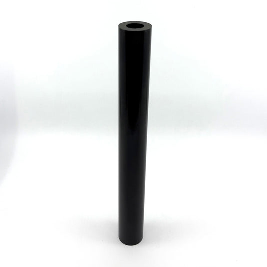CueForm Obsidian Black™ Phenolic Tube Material 1.375 x .750 x 12" tubes for billiard pool cues. Cue components.
