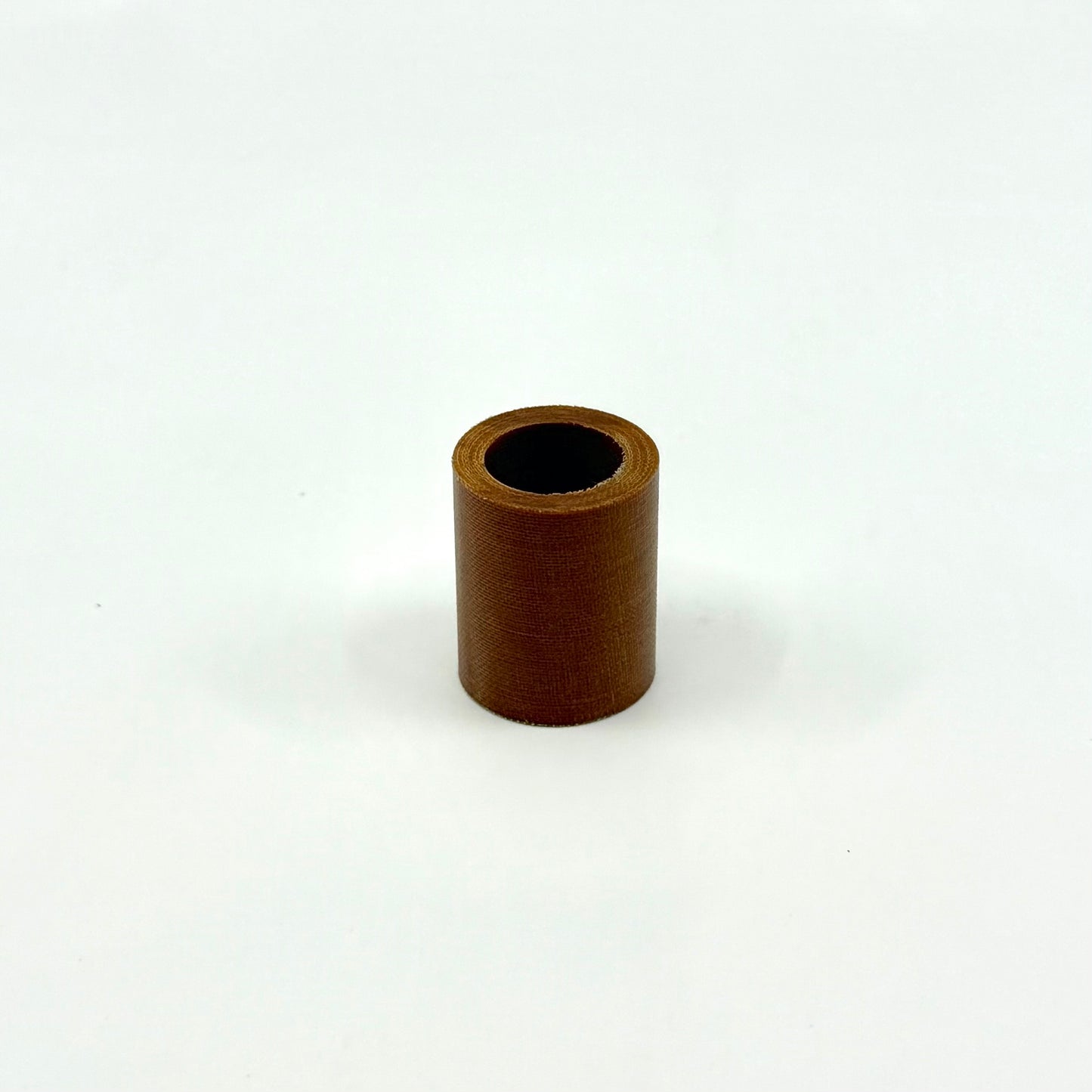 CueForm Tobacco Brown™ Phenolic Tube Material .906 x  .625 x 1.1" tubes for billiard pool cues. Cue components.