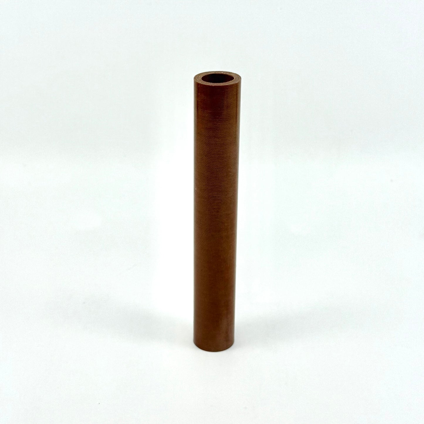 CueForm Tobacco Brown™ Phenolic Tube Material .906 x  .625 x 6" tubes for billiard pool cues. Cue components.