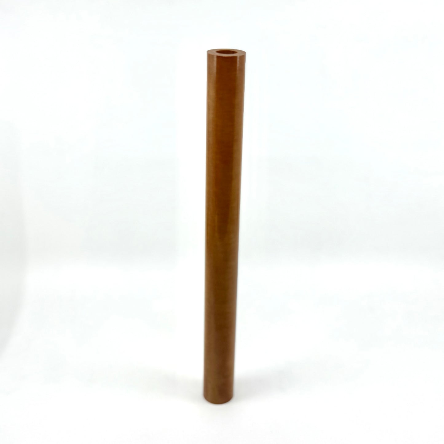 CueForm Tobacco Brown™ Phenolic Tube Material 1.125 x .625 x 12" tubes for billiard pool cues. Cue components.