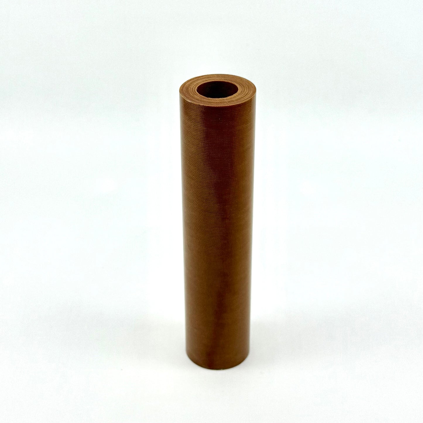 CueForm Tobacco Brown™ Phenolic Tube Material 1.375 x .750 x 6" tubes for billiard pool cues. Cue components.