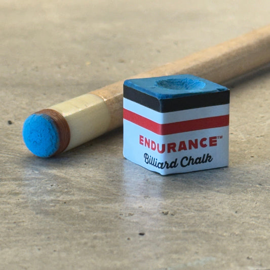 Pool cue with Endurance ™   Billiards Chalk by BillsBilliards.com