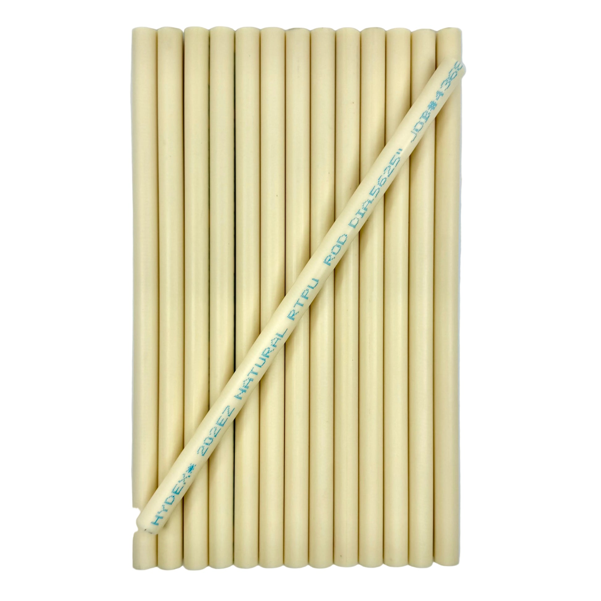 Several Hydex202 rods in 12” lengths for billiards pool cue ferrules. 