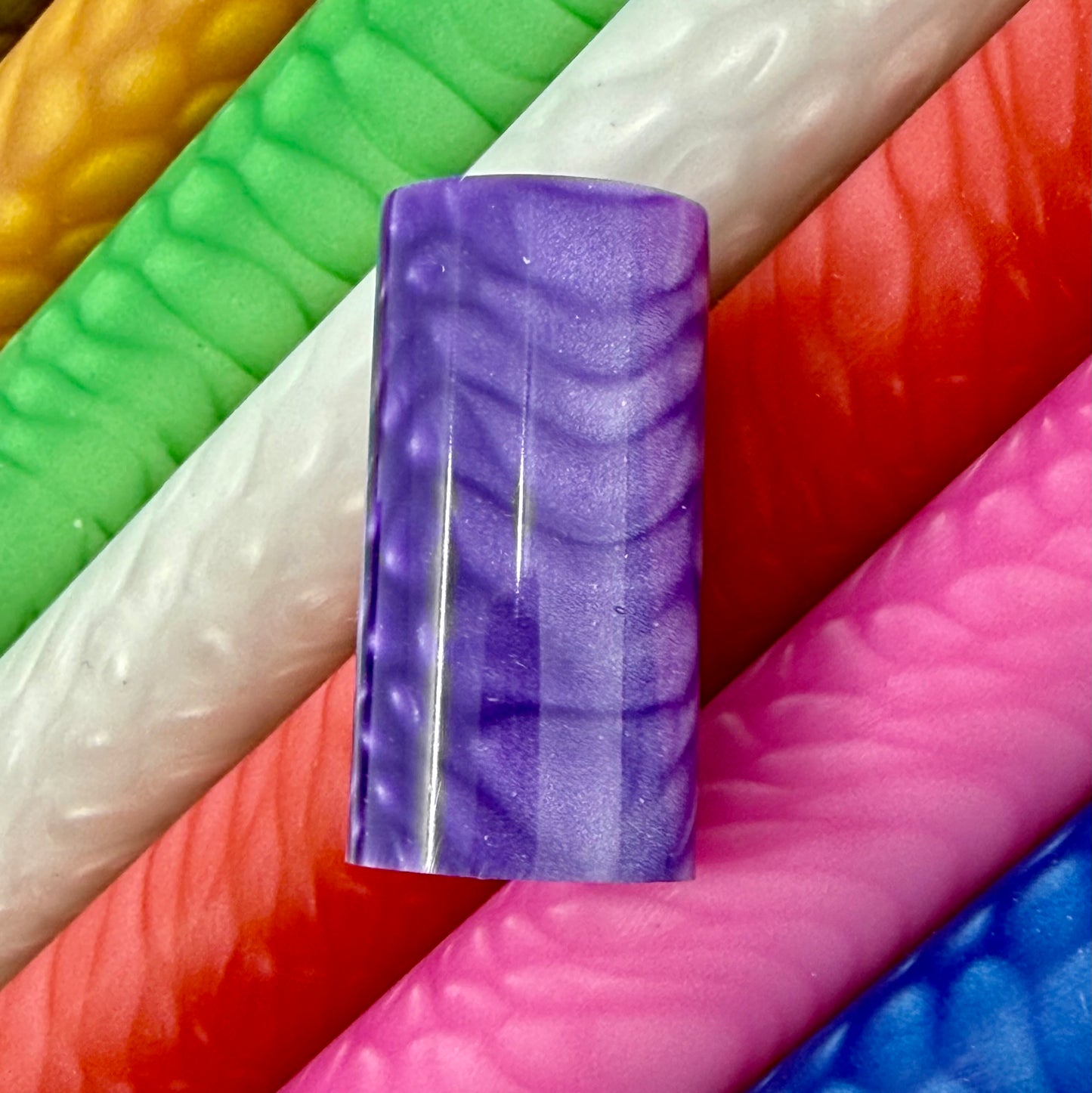 Pool Cue Ferrule | ReptileScale™ | 16mm Ferrules | (12 Colors)