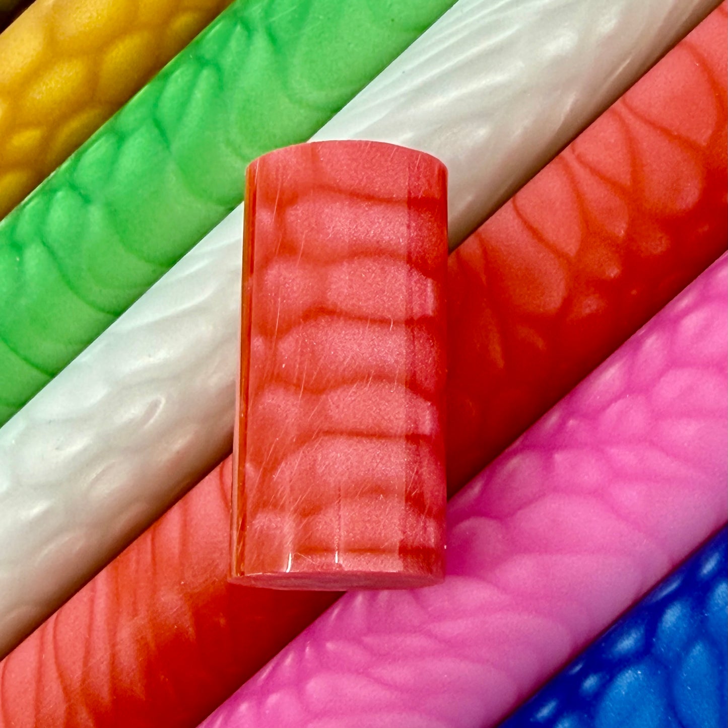 Pool Cue Ferrule | ReptileScale™ | 16mm Ferrules | (12 Colors)