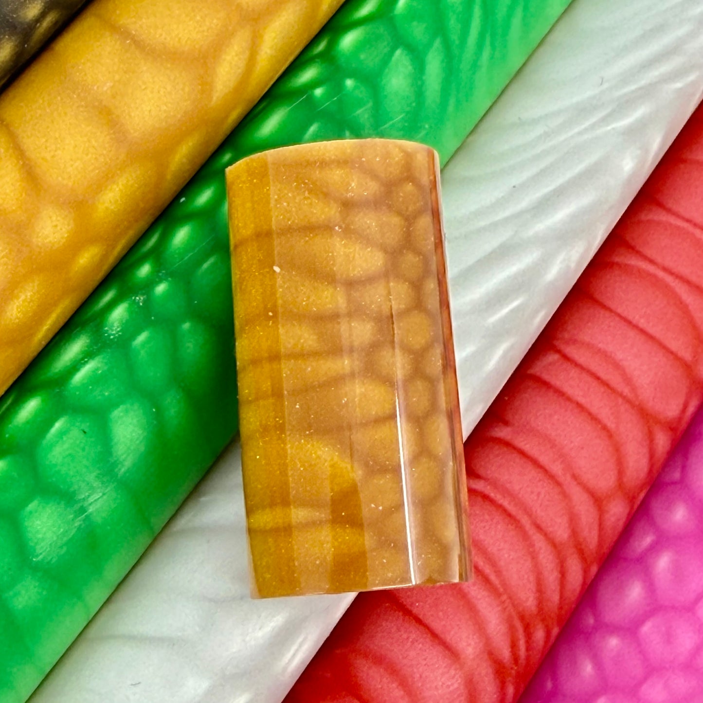 Pool Cue Ferrule | ReptileScale™ | 16mm Ferrules | (12 Colors)