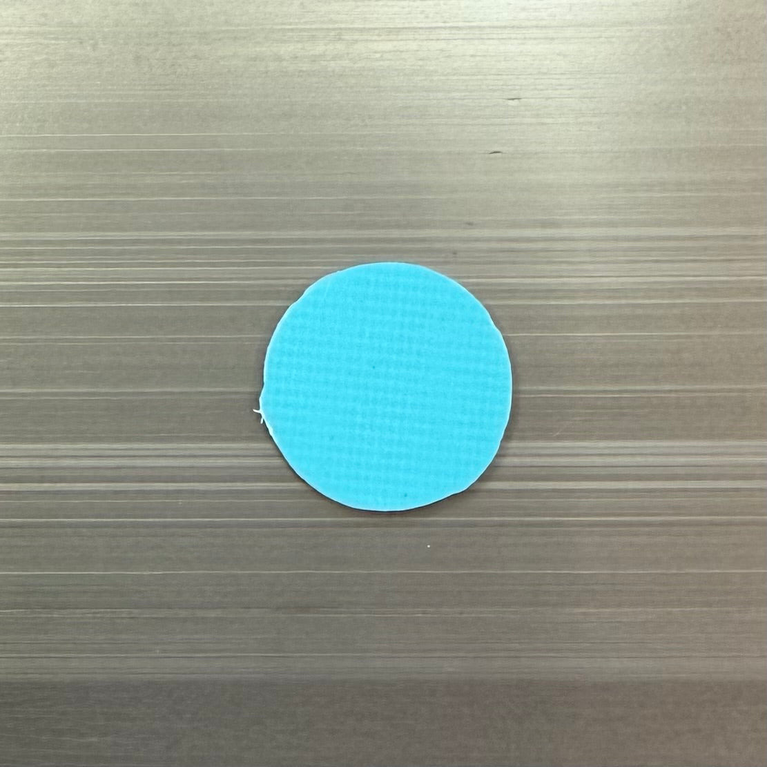 Light Blue 14mm Pool Cue Firm Fiber Ferrule Pad on Steel 