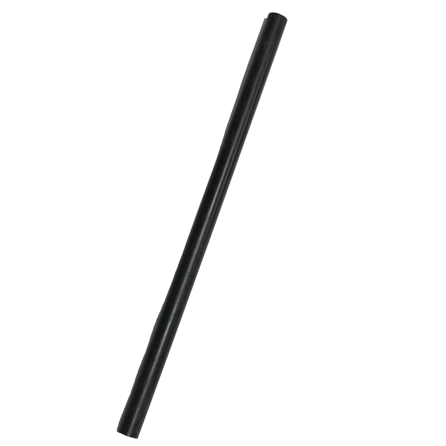 One Viper Black phenolic rod. .In 562 diameter at 12” lengths. White background. 