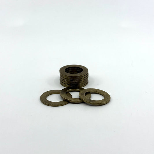 Stack of Brass Joint Rings 1.0" OD X .625 ID X .060