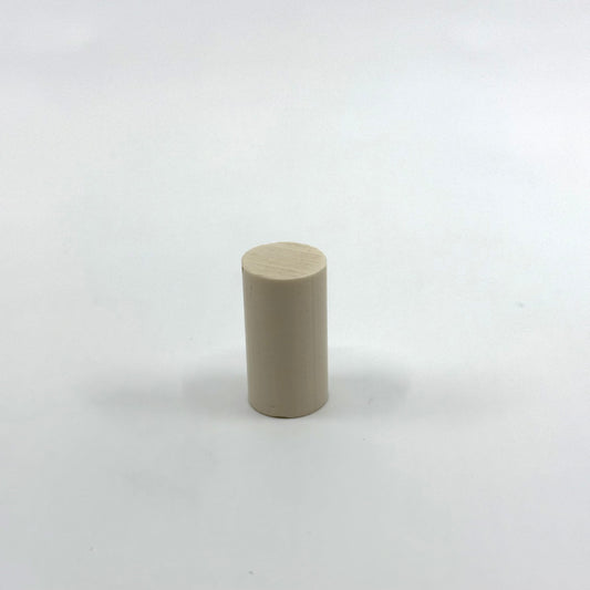 One Pool Cue Ferrule, Juma®, Ivory Color, Solid, 16mm