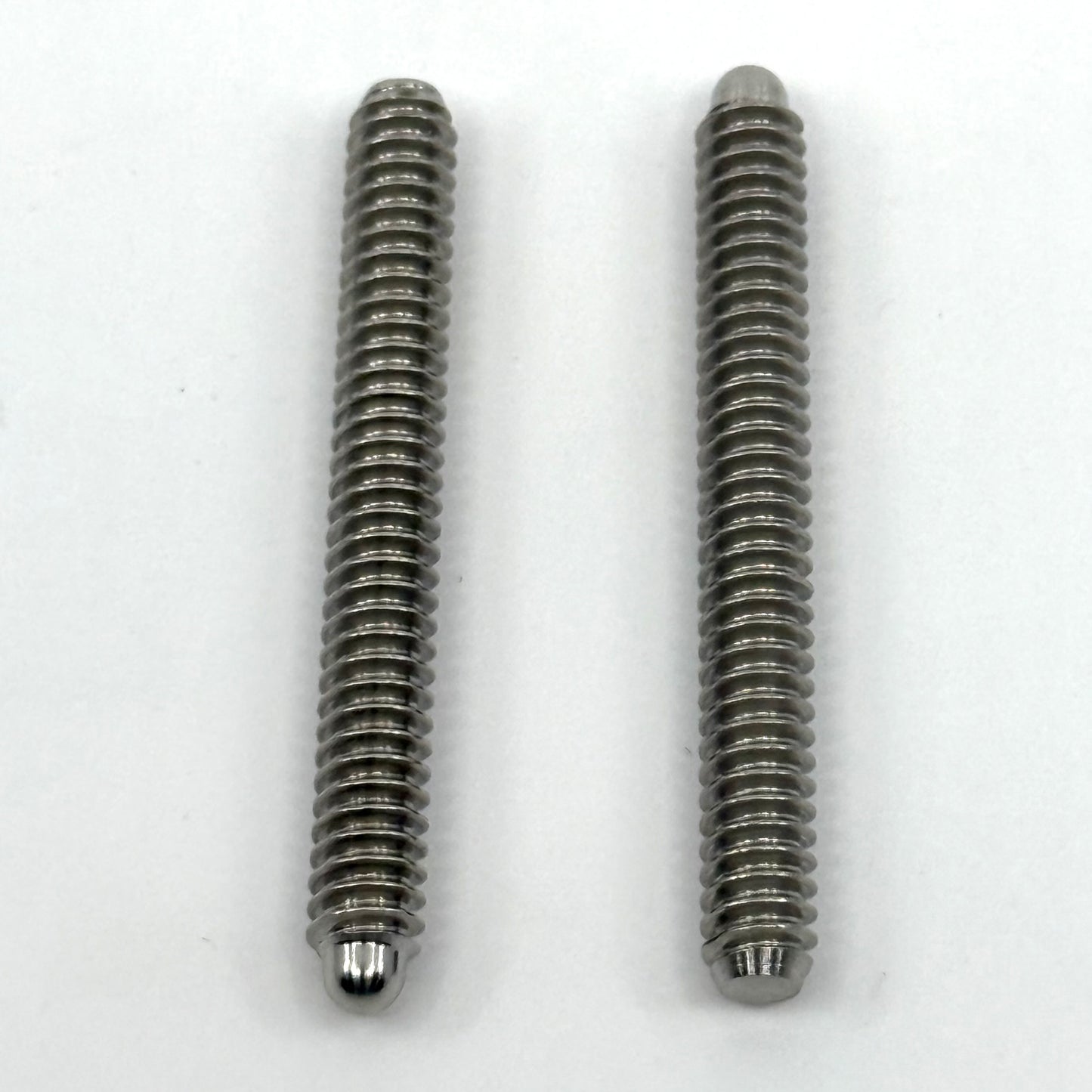 Two Pool Cue Joint Pin 5 16-14 Stainless Steel 