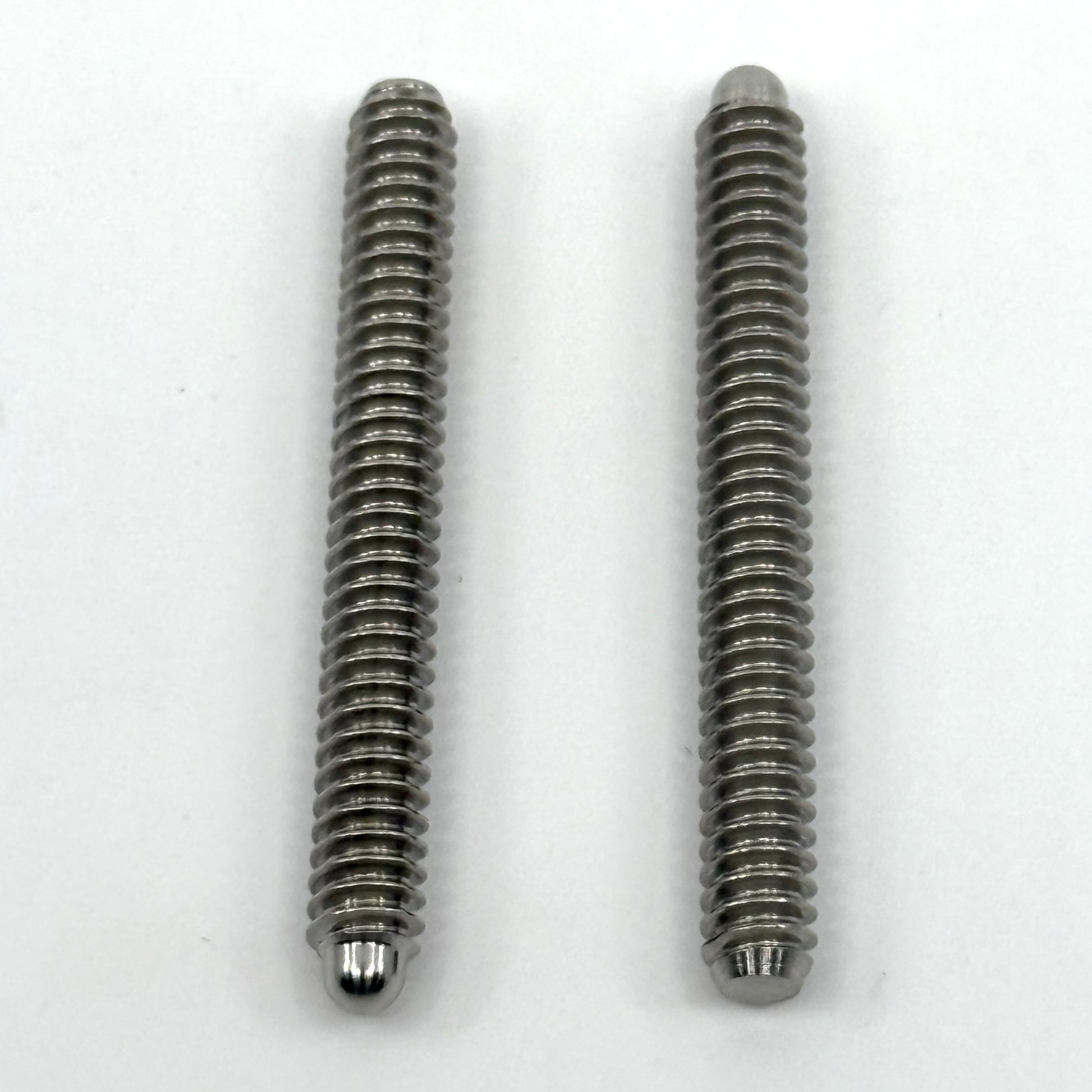 Two Pool Cue Joint Pin 5 16-14 Stainless Steel 