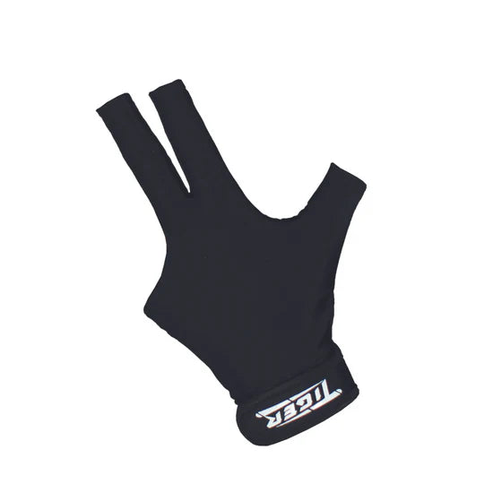Image of a Tiger X Black Billiards Glove Back