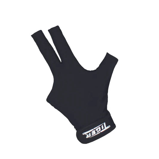 Image of a Tiger X Black Billiards Glove Back