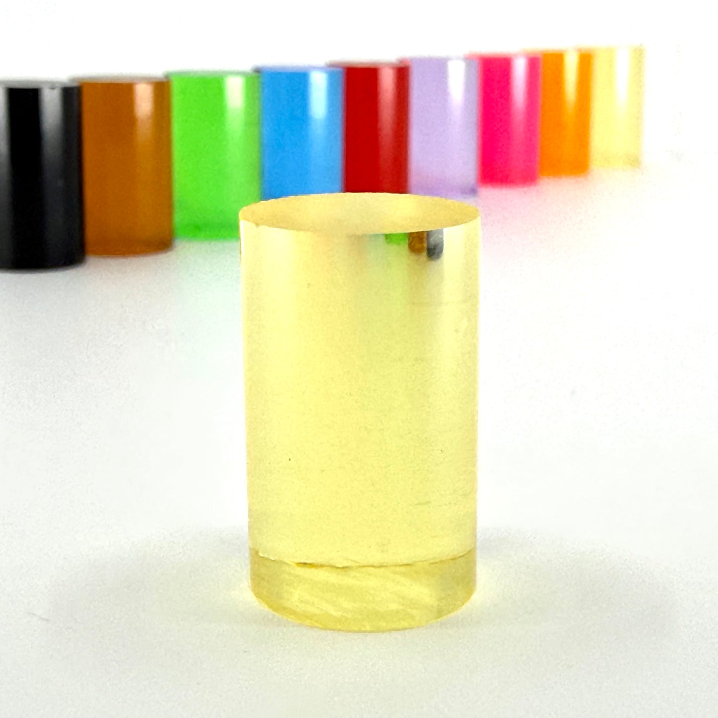 Atomic Acrylic Solar Flare solid pool cue ferrule, 15mm x 1 inch
